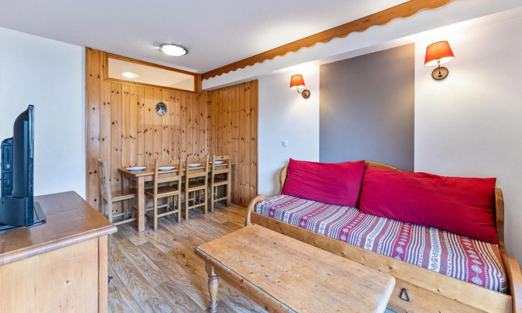 Residence Les Hauts De Preclaux - Logement Pour 6 Personnes Aux Orres 1800 Mae-4401 Les Orres Appartement